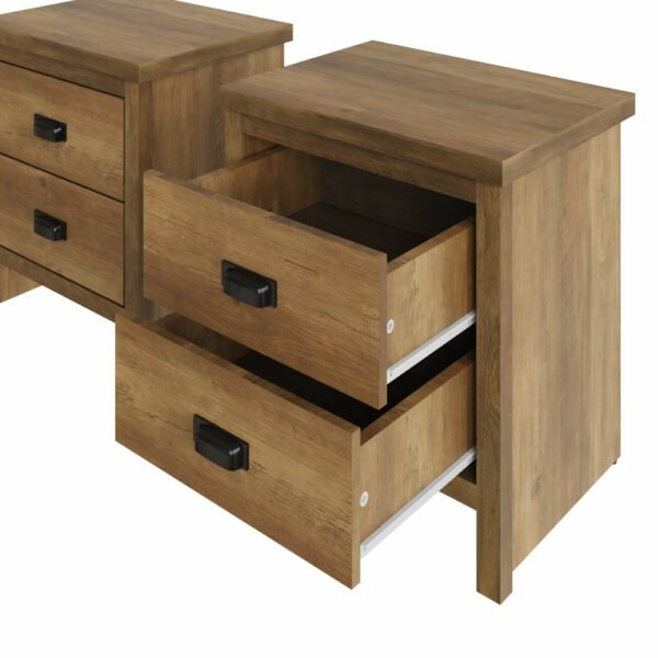 Fenway 2 Drawer Bedside Table Pair | Self Assembly | Clearance
