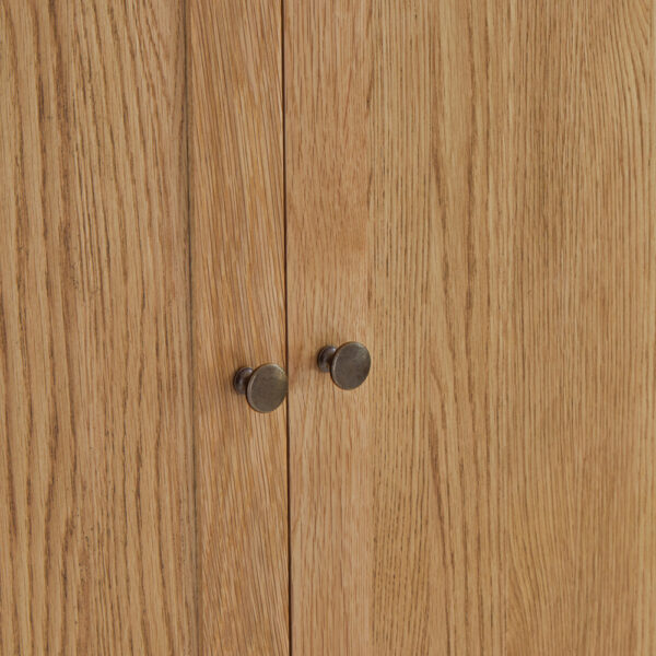 Bywell Waxed Oak Gentlemans Wardrobe | Clearance