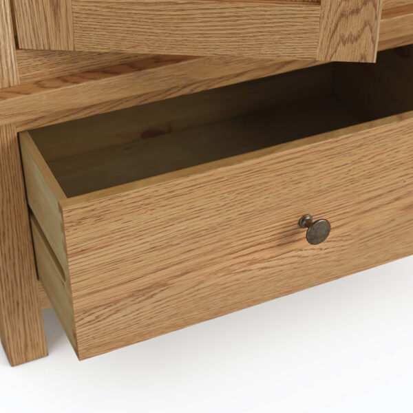Bywell Waxed Oak Gentlemans Wardrobe | Clearance
