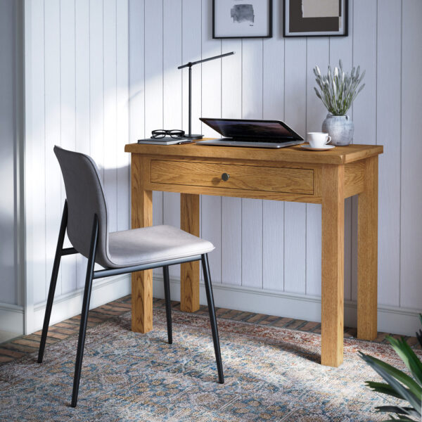 Bywell Waxed Oak Laptop Desk