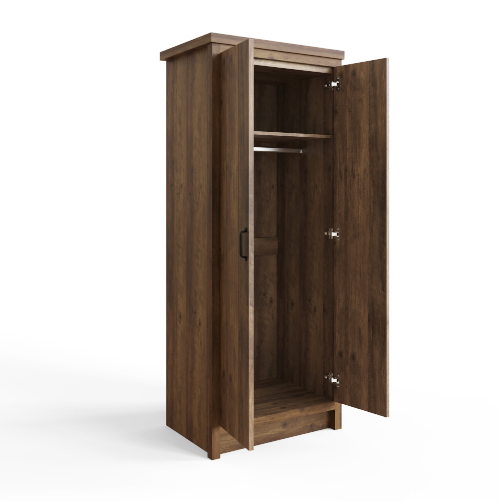 Fenway 2 Door Wardrobe | Oak Finish