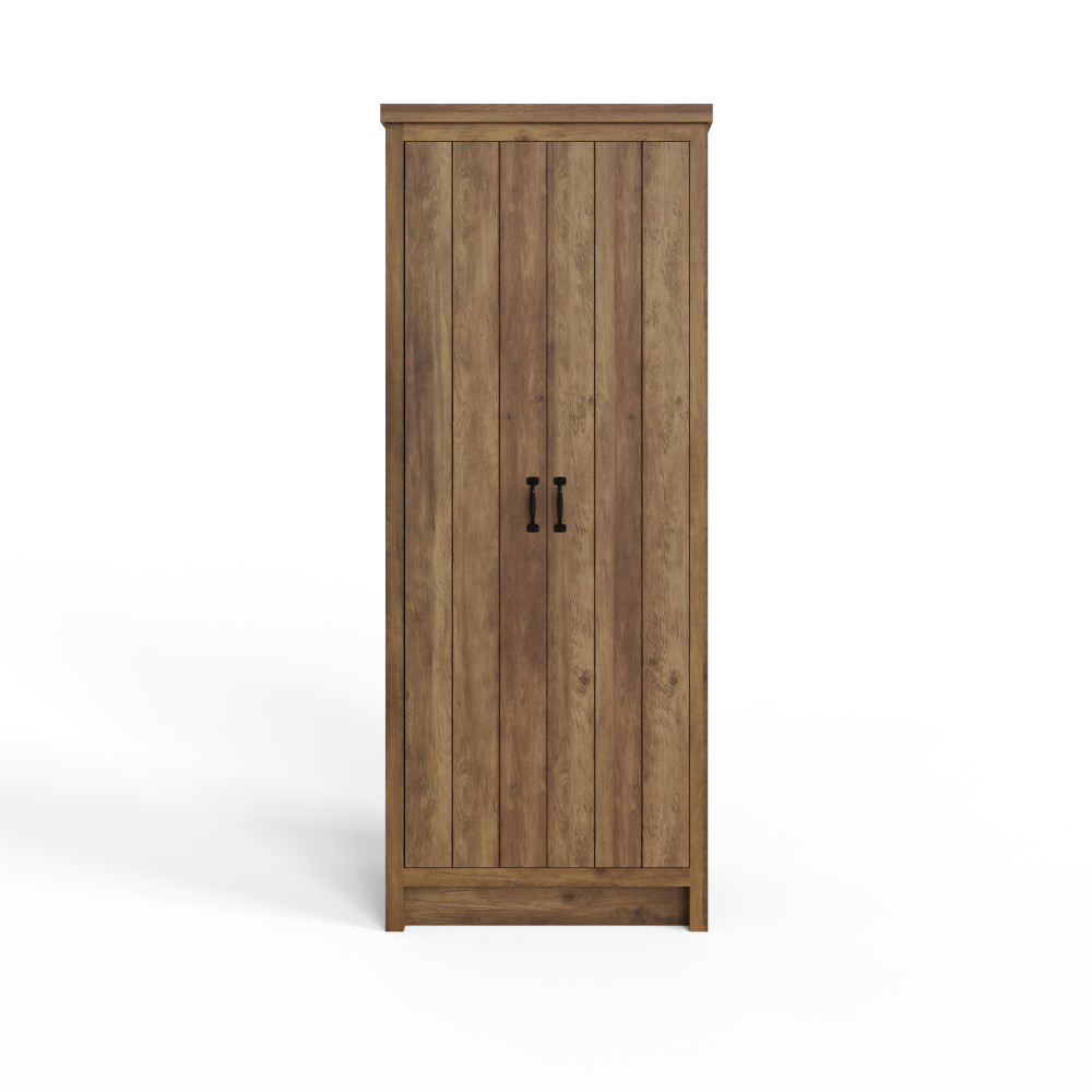 Fenway 2 Door Wardrobe | Oak Finish
