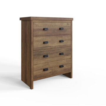Fenway 4 Drawer Chest | Oak Finish