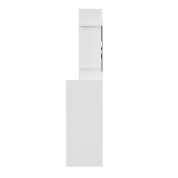 Freydis White 1 Door 1 Drawer Dressing Table | Oak Finish