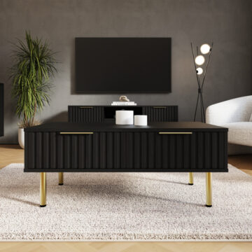 Calista Black Coffee Table