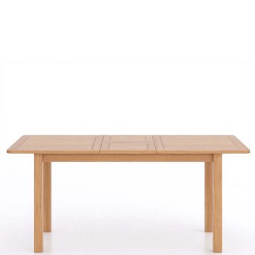Arland Natural Oak Extending Dining Table | 125-165cm
