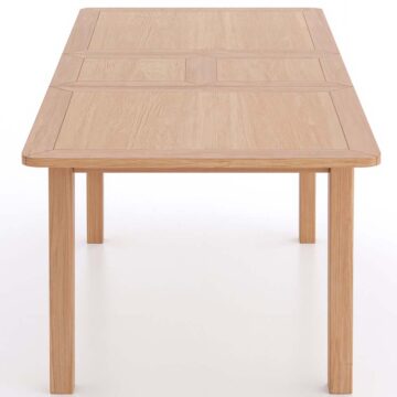 Arland Natural Oak Extending Dining Table | 125-165cm