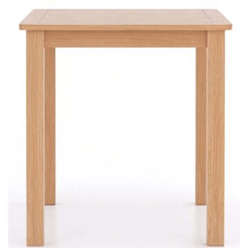 Arland Natural Oak Square Dining Table