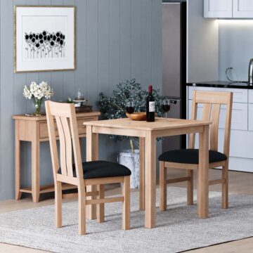 Arland Natural Oak Square Dining Table