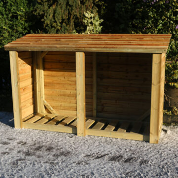 Timber Heavy Duty Log Store 5×6