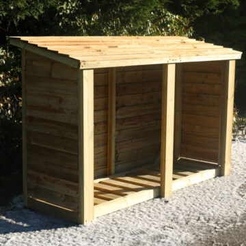 Timber Heavy Duty Log Store 5x6