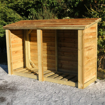 Timber Heavy Duty Log Store 5×6