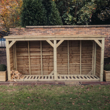 Timber Log Store 6×12
