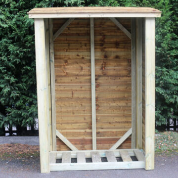 Timber Heavy Duty Log Store 6×4