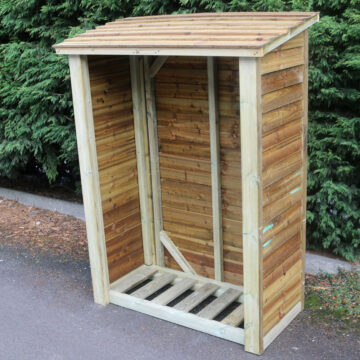 Timber Heavy Duty Log Store 6×4