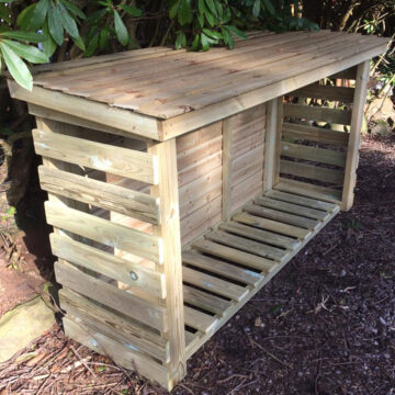 Timber Heavy Duty Log Store 4×6