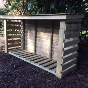 Timber Heavy Duty Log Store 4×6