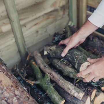 Timber Heavy Duty Log Store 4×5