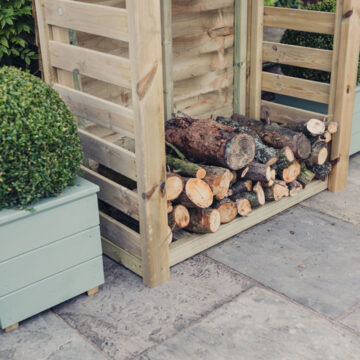 Timber Heavy Duty Log Store 5×4