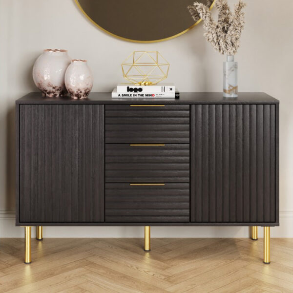 Black Calista Sideboard | Self Assembly