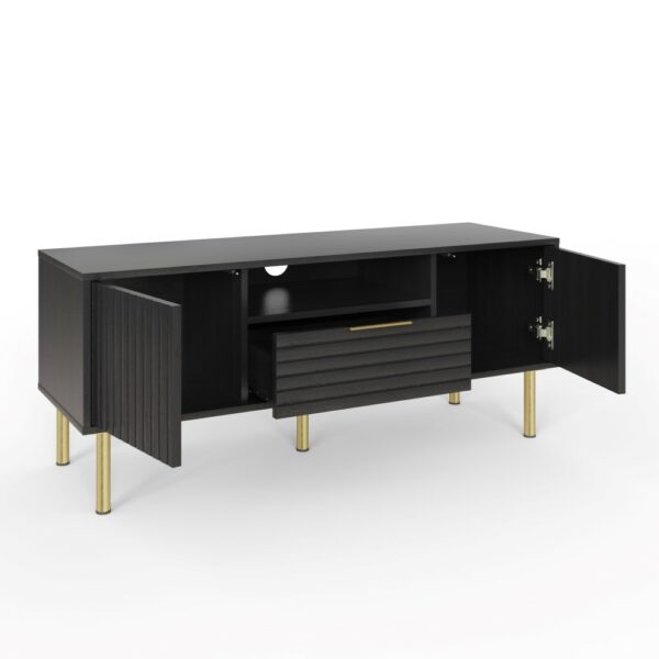 Black Calista TV Unit | Self Assembly