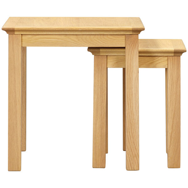 Emperor Oak Nest of Tables | Self Assembly