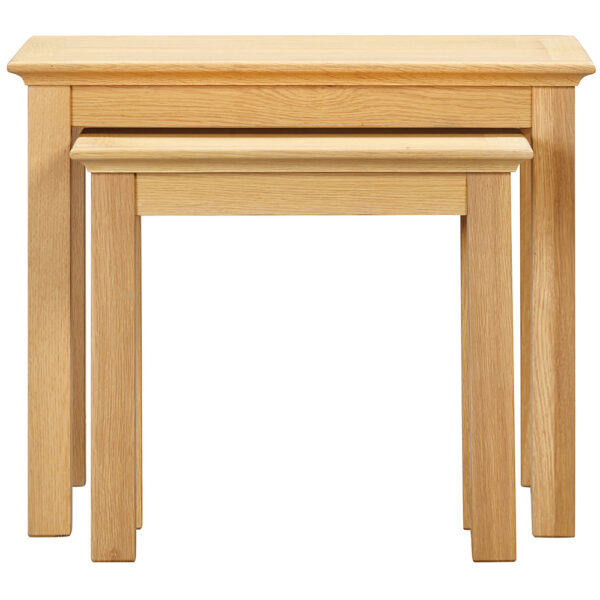 Emperor Oak Nest of Tables | Self Assembly