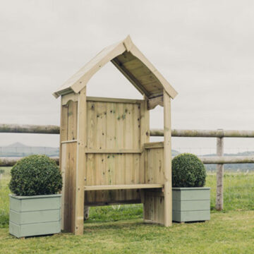 Timber Poppy Arbour