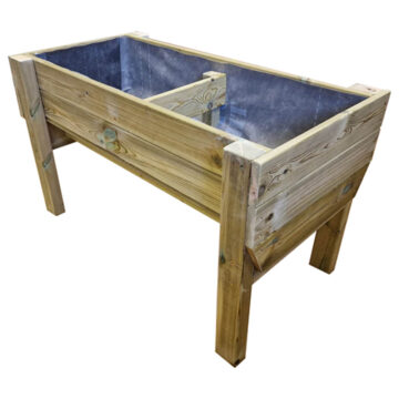 Timber Raised Veg Trug – 150cm