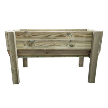 Timber Raised Veg Trug – 150cm