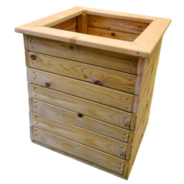 Timber Deluxe Square Planter 50x50x53 | Assembled