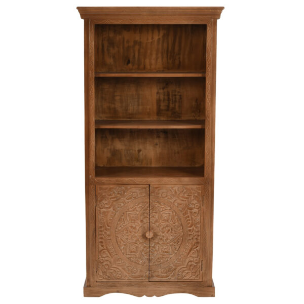 Russell Mango Wood Large Bookcase