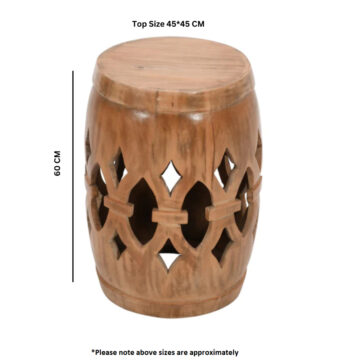 Russell Mango Wood Side Table