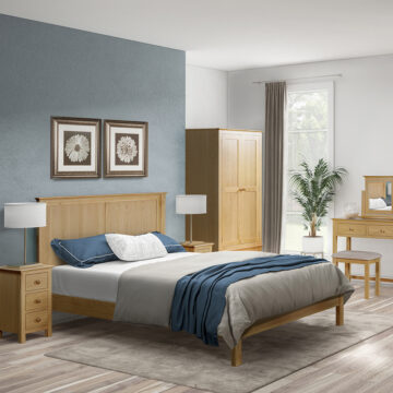 Single Wardrobe with Drawer