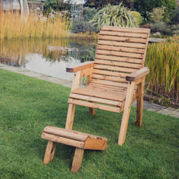 Timber Valley Footstool | Assembled