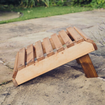 Timber Valley Footstool | Assembled