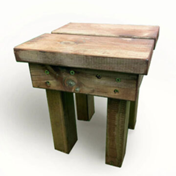 Timber Valley Classic Footstool | Assembled