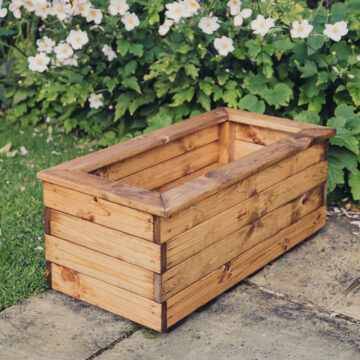 Timber Valley Trough Medium H32 X W79 X D39 | Assembled