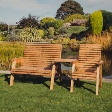 Timber Valley Trio Set Angled | Assembled