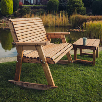 Timber Valley Rocking Bench