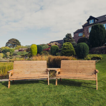 Timber Valley 6 Seat Set 2X3B Angled Tray | Assembled