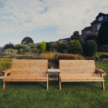 Timber Valley 6 Seat Set 2X3B Straight Tray | Assembled