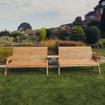 Timber Valley 6 Seat Set 2X3B Straight Tray | Assembled