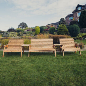 Timber Valley 7 Seat Set 1X3B 2 X 2B Straight Tray | Assembled