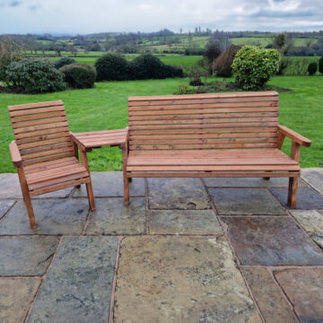 Timber Valley 4 Seat Set 1XC 1X3B Angled Tray | Assembled