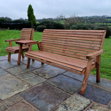 Timber Valley 4 Seat Set 1XC 1X3B Straight Tray | Assembled