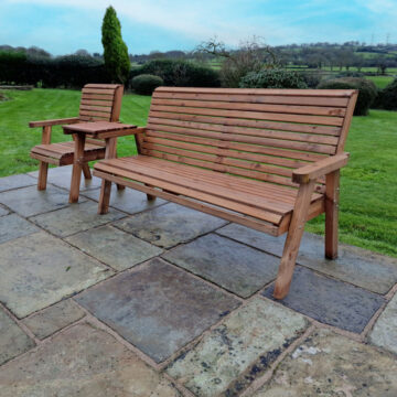 Timber Valley 4 Seat Set 1XC 1X3B Straight Tray | Assembled