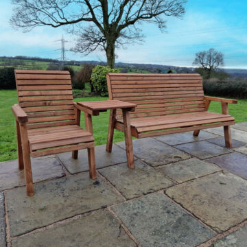 Timber Valley 4 Seat Set 1XC 1X3B Straight Tray | Assembled