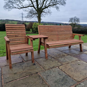 Timber Valley 4 Seat Set 1XC 1X3B Straight Tray | Assembled