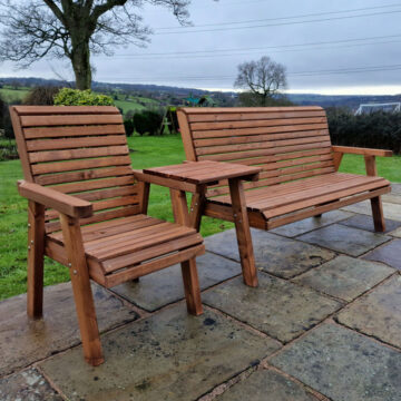 Timber Valley 4 Seat Set 1XC 1X3B Straight Tray | Assembled